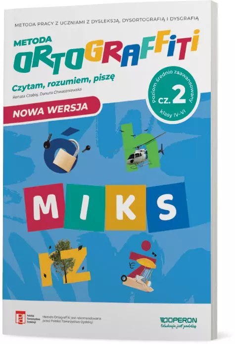 Ortograffiti Miks poziom średnio zaawansowany część 2 klasy IV-VI Ortograffiti Miks poziom średnio zaawansowany część 2 klasy IV-VI