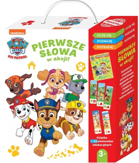 Pierwsze słowa w akcji! Psi Patrol. Uczę się, poznaję, potrafię Pierwsze słowa w akcji! Psi Patrol. Uczę się, poznaję, potrafię