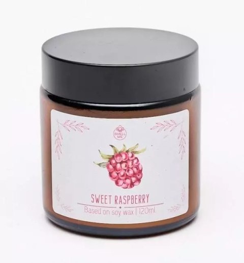 Świeczka zapachowa Sweet Raspberry 120ml Świeczka zapachowa Sweet Raspberry 120ml