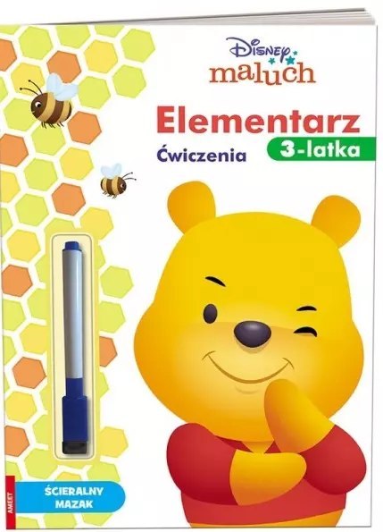 Disney Maluch. Elementarz. Ćwiczenia dla 3-latka Disney Maluch. Elementarz. Ćwiczenia dla 3-latka