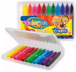 Kredki Colorino Kids do malowania twarzy (12 sztuk)