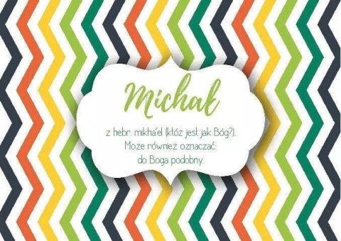 Magnes imiona. Michał Magnes imiona. Michał