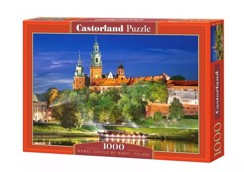 Puzzle 1000 elementów. Zamek Królewski na Wawelu nocą, Kraków Puzzle 1000 elementów. Zamek Królewski na Wawelu nocą, Kraków