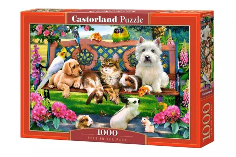Puzzle 1000 elementów. Zwierzęta w parku Puzzle 1000 elementów. Zwierzęta w parku