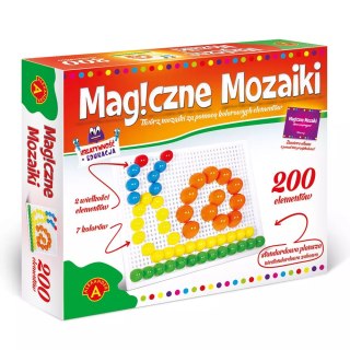 Magiczne mozaiki. 200 kołeczków