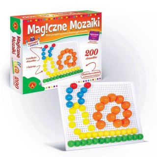 Magiczne mozaiki. 200 kołeczków