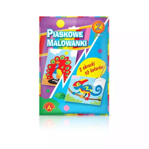 Piaskowe malowanki. Kameleon, paw Piaskowe malowanki. Kameleon, paw