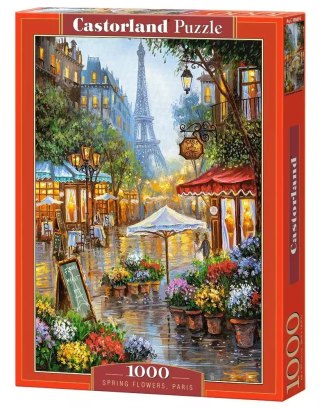 Puzzle 1000 elementów. Wiosenne Kwiaty, Paryż