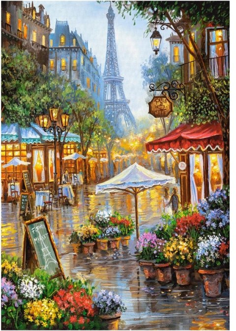 Puzzle 1000 elementów. Wiosenne Kwiaty, Paryż Puzzle 1000 elementów. Wiosenne Kwiaty, Paryż