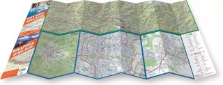 Annapurna, Dhaulagiri; laminowana mapa trekkingowa 1:110 000