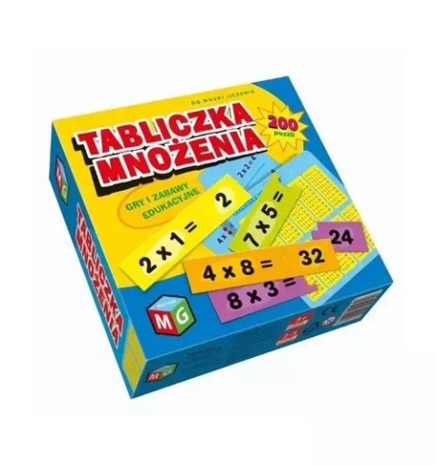Tabliczka mnożenia. Gry i zabawy edukacyjne Tabliczka mnożenia. Gry i zabawy edukacyjne