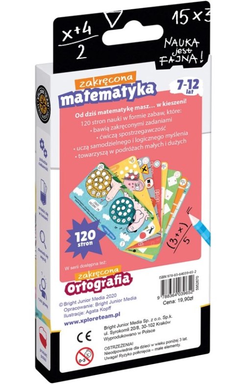 Xplore Team. Zakręcona matematyka dla dzieci w wieku 7-12 lat
