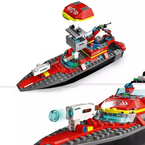 LEGO City Łódź strażacka 60373