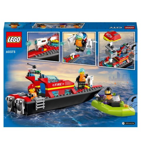 LEGO City Łódź strażacka 60373