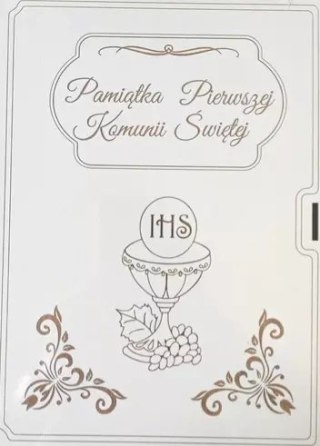 Pismo Święte w prezentowym komunijnym pudełku