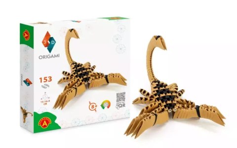 Origami 3D. Skorpion (153 elementy)