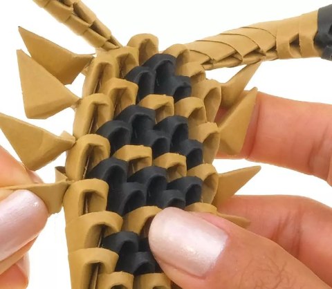 Origami 3D. Skorpion (153 elementy)