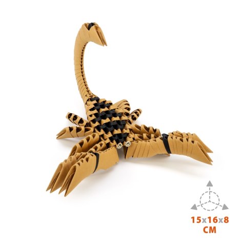 Origami 3D. Skorpion (153 elementy)