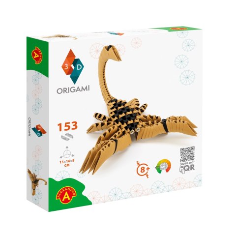 Origami 3D. Skorpion (153 elementy)