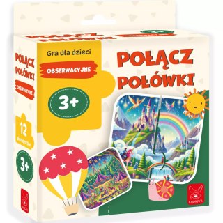 Połącz połówki. Obserwacyjne