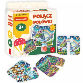 Połącz połówki. Obserwacyjne