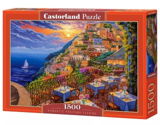 Puzzle 1500 elementów. Romantyczny wieczór Positano
