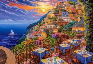 Puzzle 1500 elementów. Romantyczny wieczór Positano