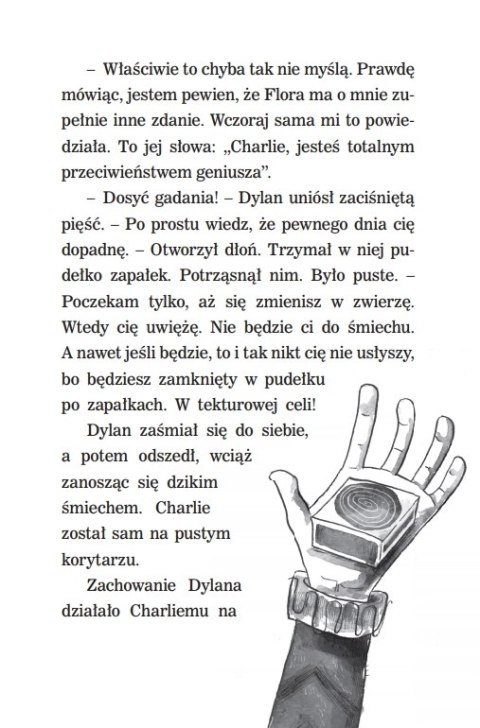 Charlie przemienia się w T-Rexa