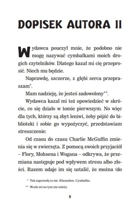 Charlie przemienia się w T-Rexa