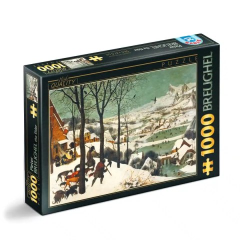 Puzzle 1000 elementów. Myśliwi na śniegu, Piotr Brueghel