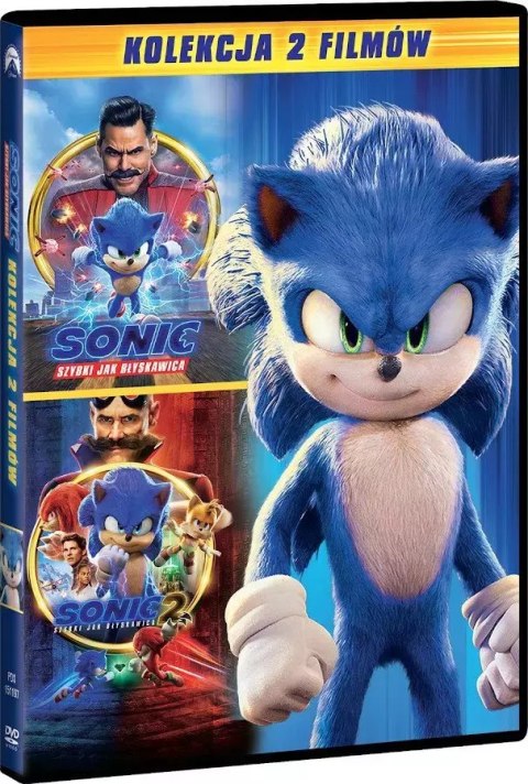 Kolekcja: Sonic. Szybki jak błyskawica, DVD Kolekcja: Sonic. Szybki jak błyskawica, DVD