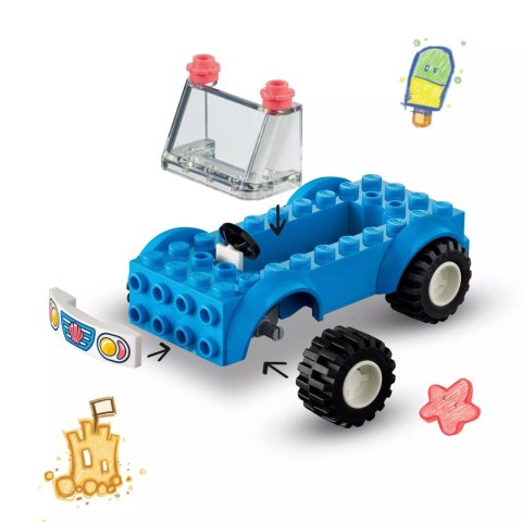 LEGO Friends Zabawa z łazikiem plażowym 41725
