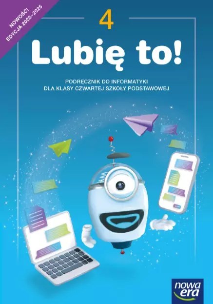 Lubię to! Neon. Edycja 2023-2025. Informatyka. Klasa 4. Podręcznik