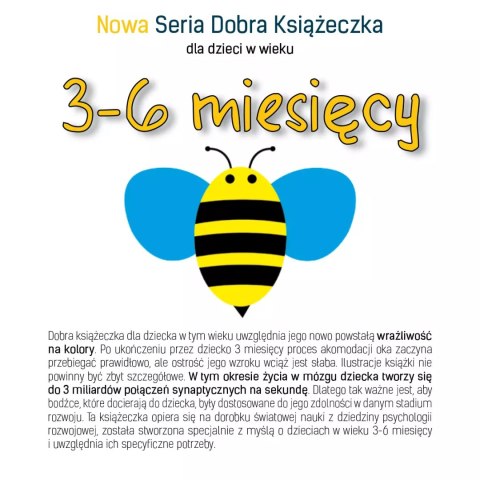 Nowa Seria Dobra Książeczka dla dzieci w wieku 3-6 miesięcy Nowa Seria Dobra Książeczka dla dzieci w wieku 3-6 miesięcy