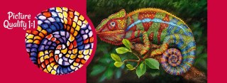 Puzzle 1000 elementów. Kameleon 30011