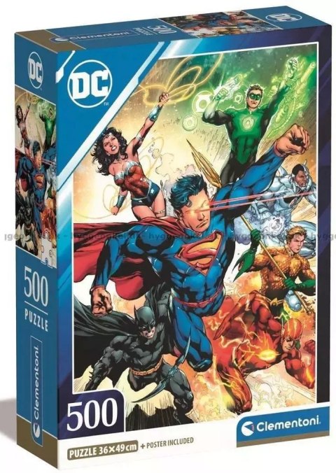 Puzzle 500 Compact Dc Comics Justice League Puzzle 500 Compact Dc Comics Justice League