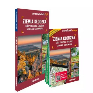 Ziemia kłodzka. Góry Stołowe, Śnieżnik, sudeckie uzdrowiska. Przewodnik + mapa
