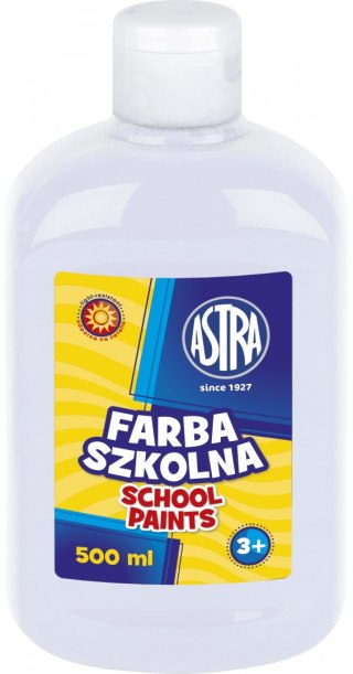 Farba szkolna 500 ml, biała