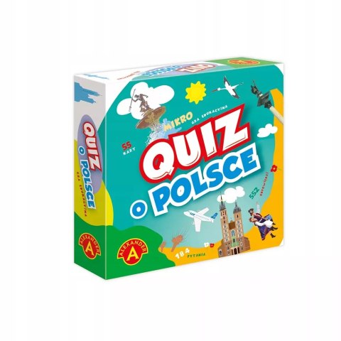 Gra planszowa Alexander Mikro Quiz o Polsce