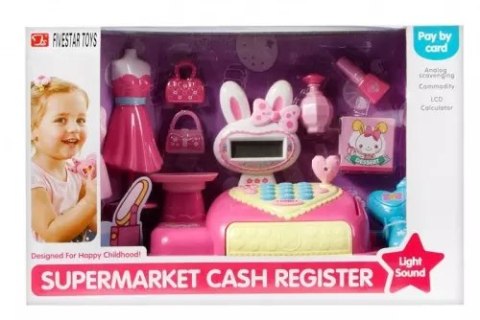 Kasa sklepowa z akcesoriami, butik Kasa sklepowa z akcesoriami, butik