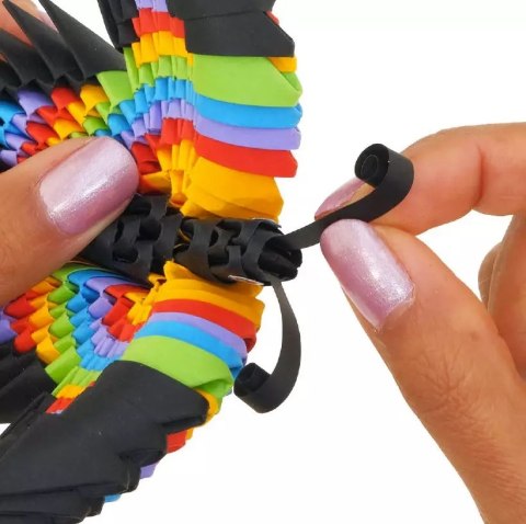 Origami 3D. Motyl (157 elementów)