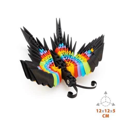 Origami 3D. Motyl (157 elementów)