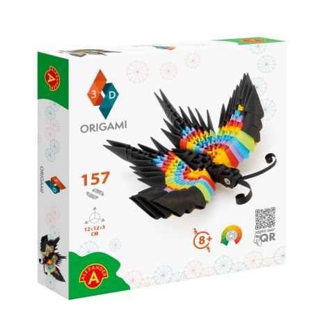 Origami 3D. Motyl (157 elementów)