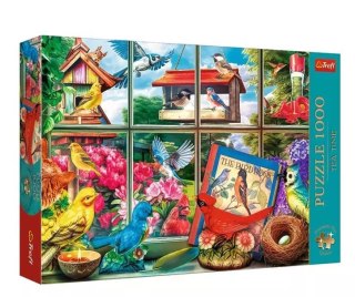 Puzzle 1000 elementów. Premium Plus. Tea Time. Świat ptaków