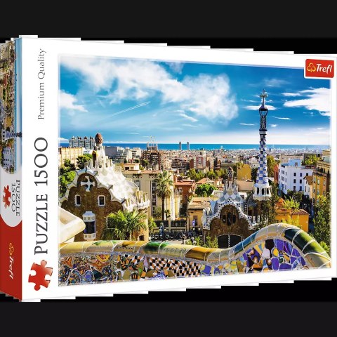 Puzzle 1500 elementów. Park Guell, Barcelona Puzzle 1500 elementów. Park Guell, Barcelona