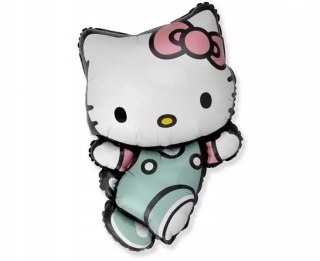 Balon foliowy 24 cali FX - Hello Kitty Hug kotek 74 x 49 cm