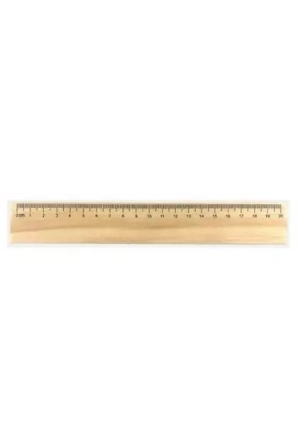 Ekologiczna linijka 20 cm z sosny Ekologiczna linijka 20 cm z sosny