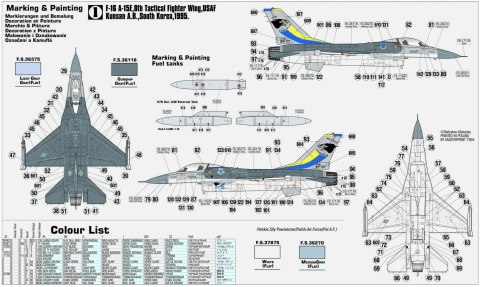 F-16A-15 Gunsmoke '85, D-33, 1:72 F-16A-15 Gunsmoke '85, D-33, 1:72