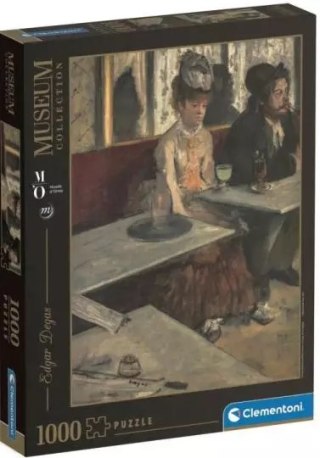 Puzzle 1000 elementów. Museum. Edgar Degas, Dans un café ou l'Absinthe