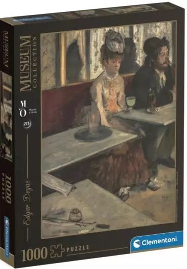 Puzzle 1000 elementów. Museum. Edgar Degas, Dans un café ou l'Absinthe Puzzle 1000 elementów. Museum. Edgar Degas, Dans un café ou l'Absinthe